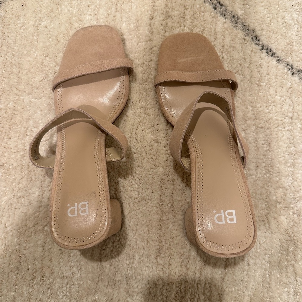 Nude BP Heels